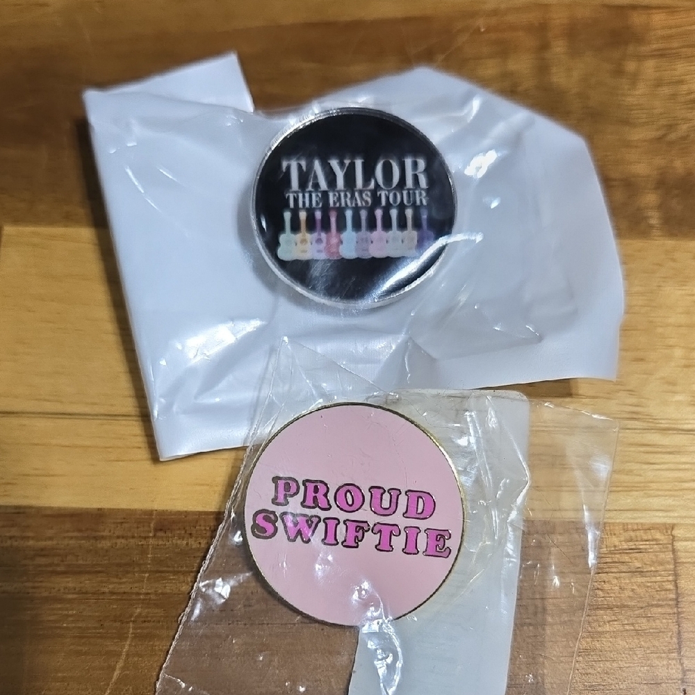 Taylor Swift Eras Tour and Proud Swiftie Pins